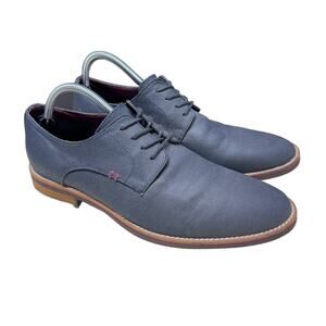 Call It Spring Navy Blue Meledisant Lace Up Oxford Dress Shoes Men Size 8